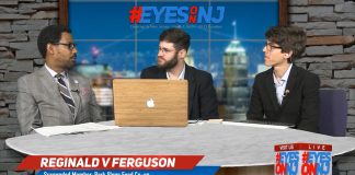 Reginald Ferguson interviewing on EyesOnNJ News