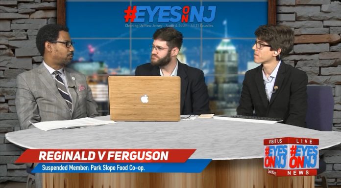 Reginald Ferguson interviewing on EyesOnNJ News