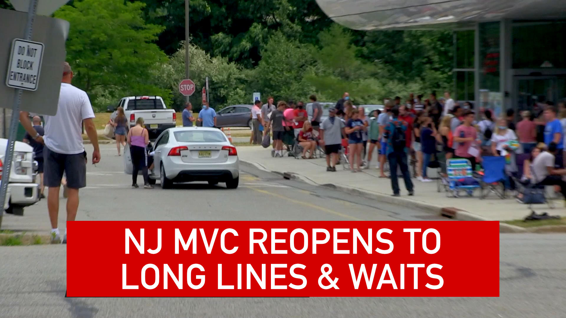 EyesOnNJ News Day 2 of Statewide MVC Reopening in Randolph
