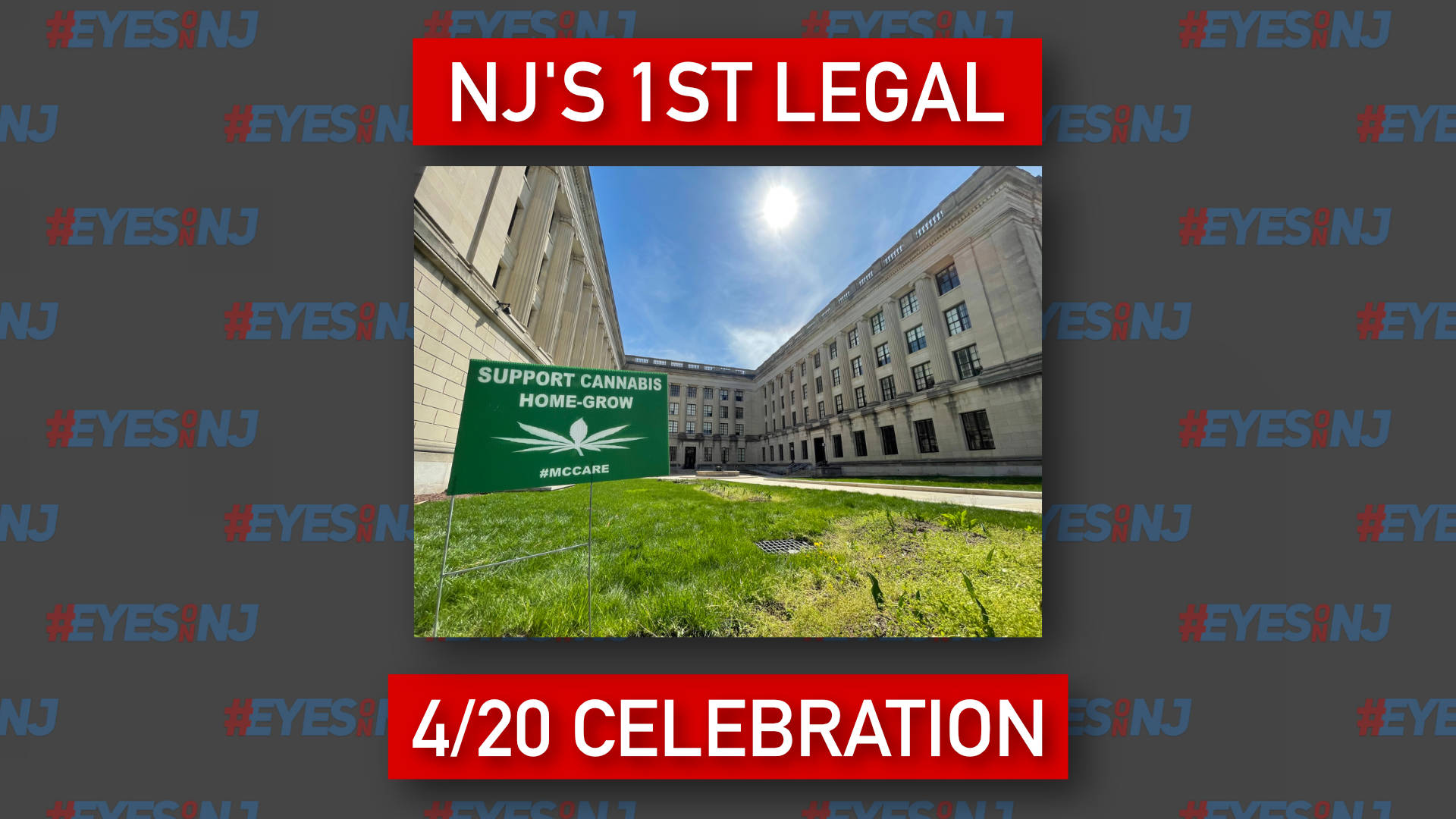 EyesOnNJ News NJ's 1st Legal 4/20 Rally Demands Home Grow
