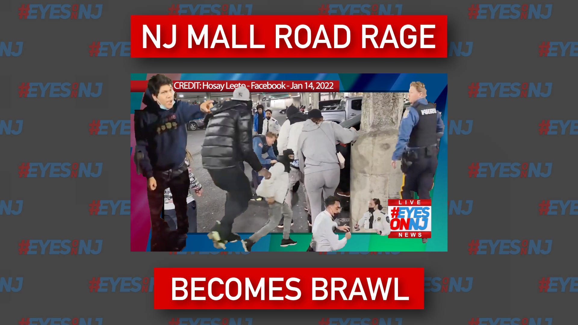 EyesOnNJ News - NJ Road Rage Becomes Mall Brawl